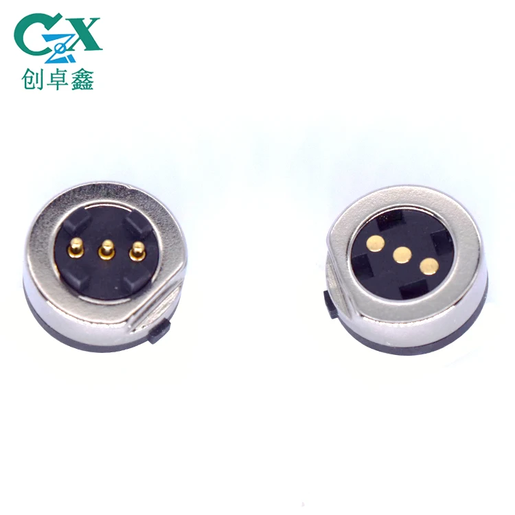 6 pin 24v chargers with a magnetic connectors 42v and smart lock magnetic dc connector