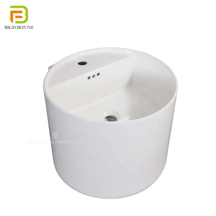 Современная популярная сантехника раковина уникальная керамическая подвесная Настенная