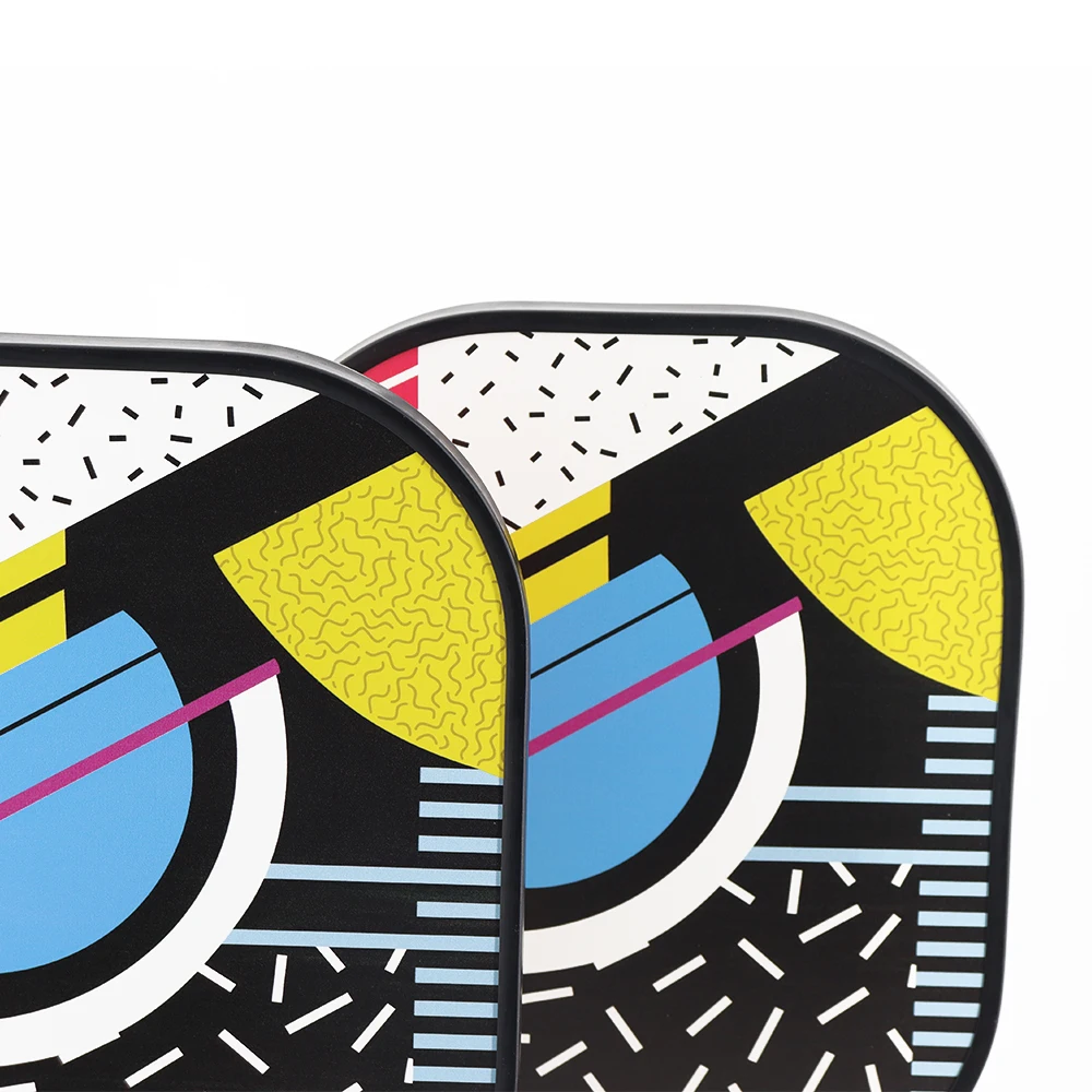 Toray T700 UV Color Changing Carbon Thermoformed Quiet Pickleball Paddle Unibody Model Paddle Tennis Rackets