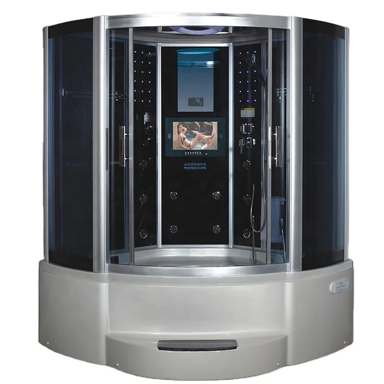 Whirlpool steam tv sex luxury massage steam room enclosed bath shower steam