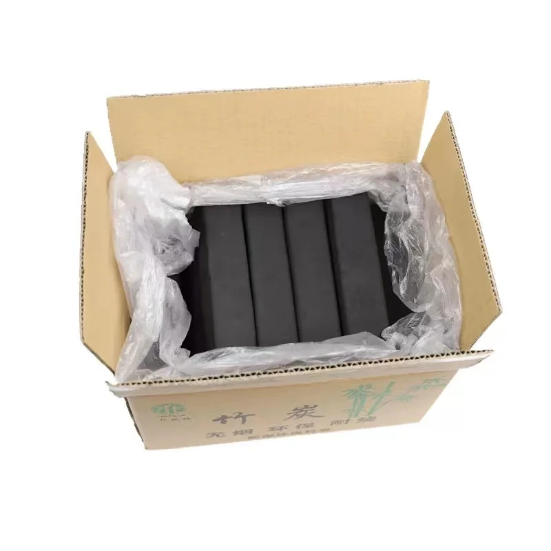 Wholesale Price charcoal making machine Natual Bamboo Briquette BBQ Charcoal