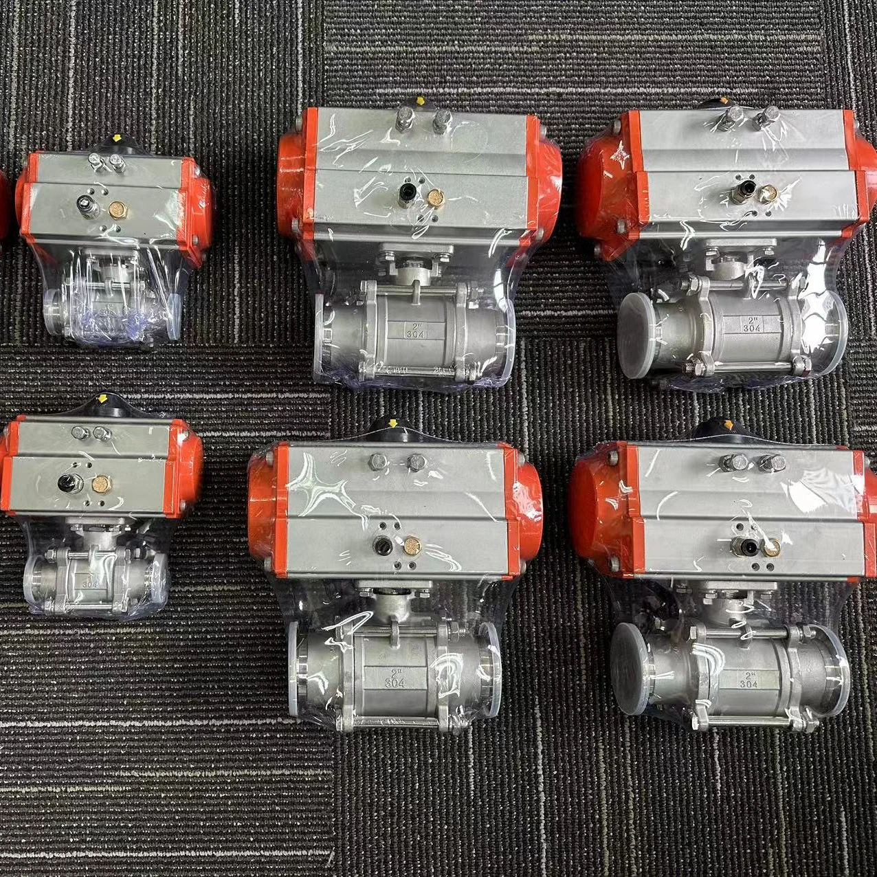 China Supplier Sanitary SS304 316 Vacuum Pneumatic Ball Valve