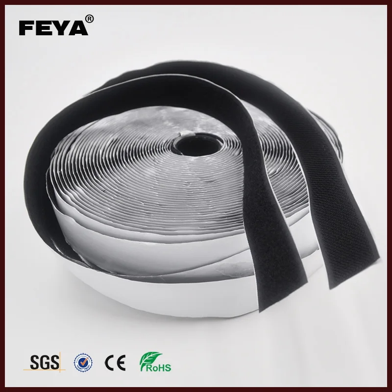 Клейкие ленты с крючками и петлями любого размера/цвета могут быть изготовлены по индивидуальному заказу