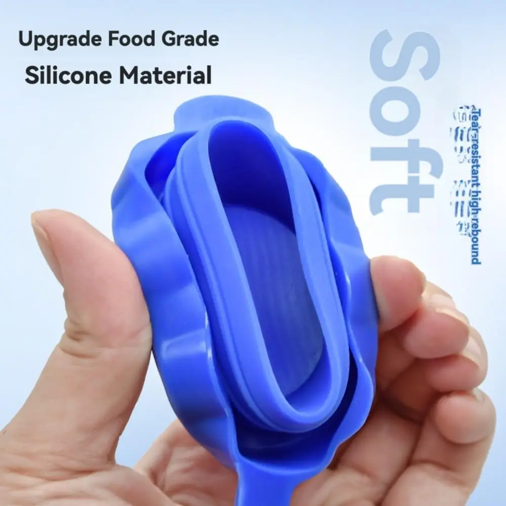 Reusable Food Grade Non-Spill Silicone 5 Gallon Water Jug Caps Bucket Container Stopper Cap