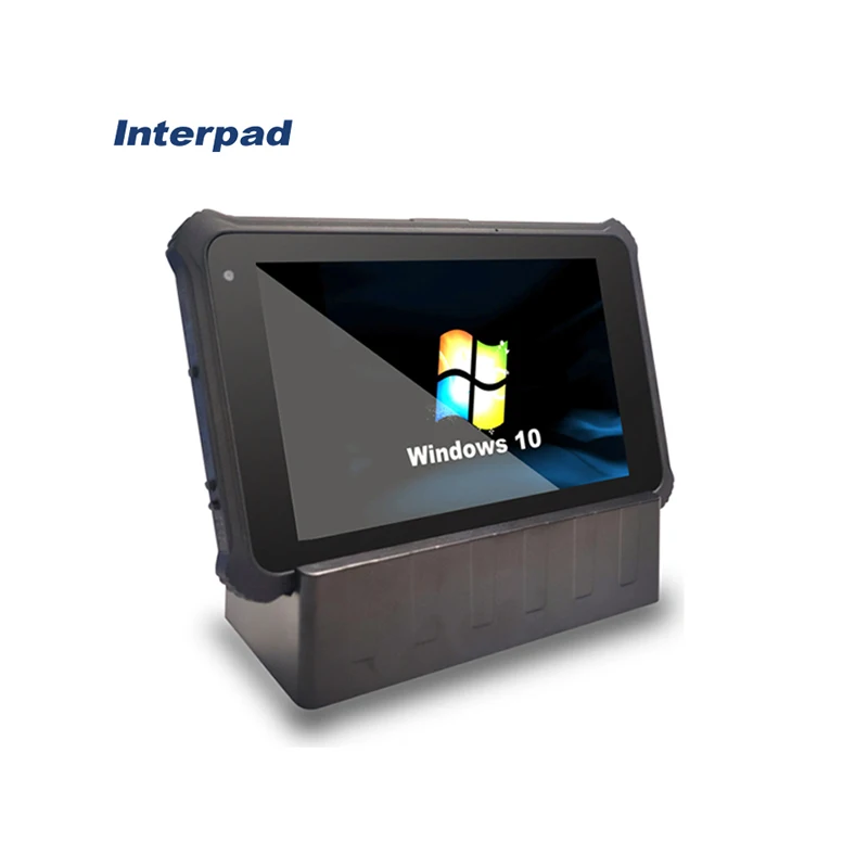 Interpad tablet 8 inch 4GB+64GB 8inch Anti-explosion Screen Shockproof TF Card NFC RFID Fingerprint Win10 Rugged Tablet