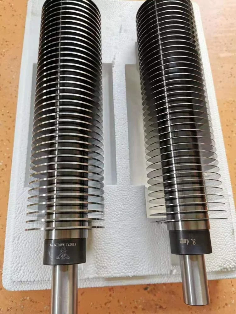 Disc Rolling Cutting Blade Spring Round Cutting Blade Cr12MoV from drawing