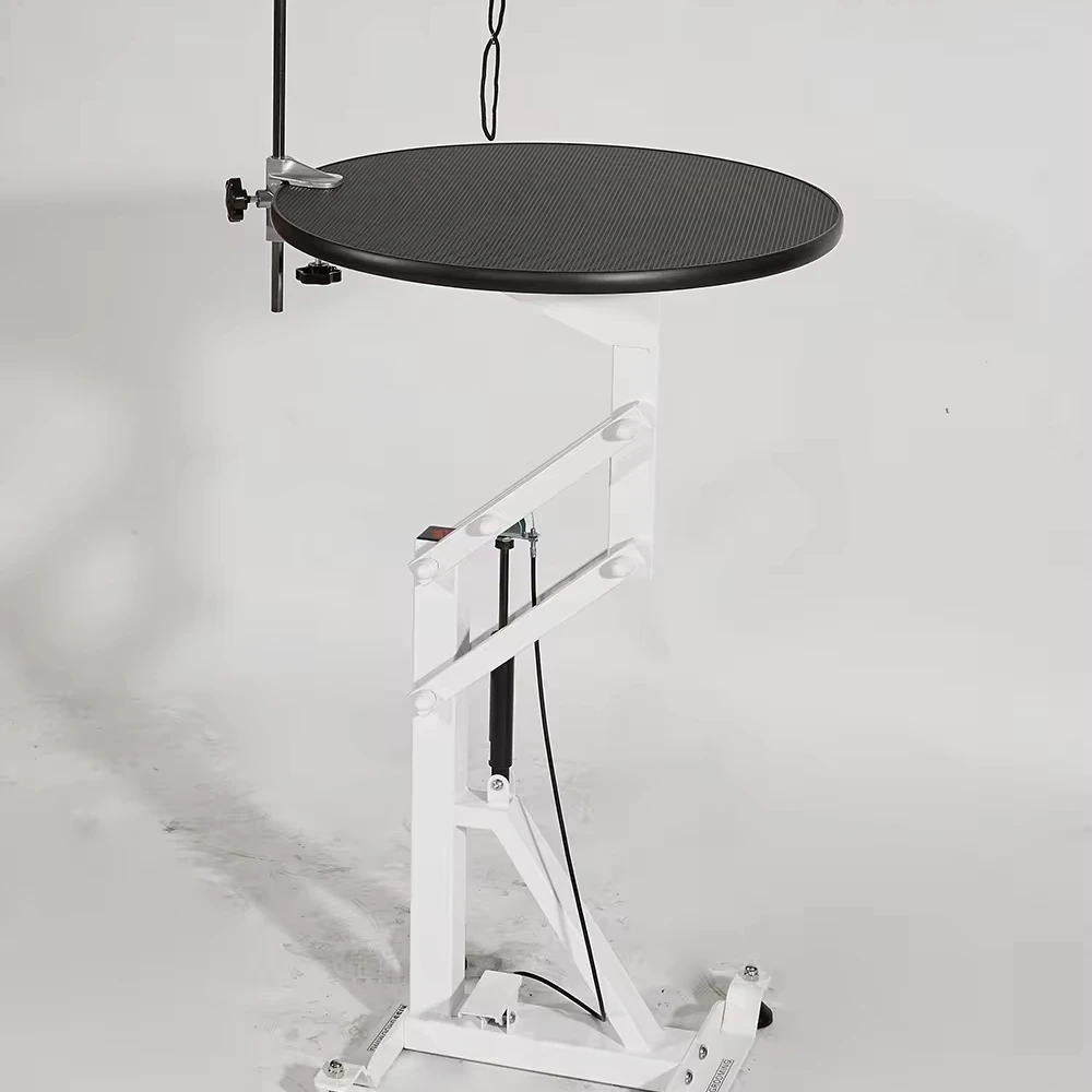 Novelty Designed Round Tabletop Table Multifunction Grooming Table Factory supply quality assurance Dog Grooming Table