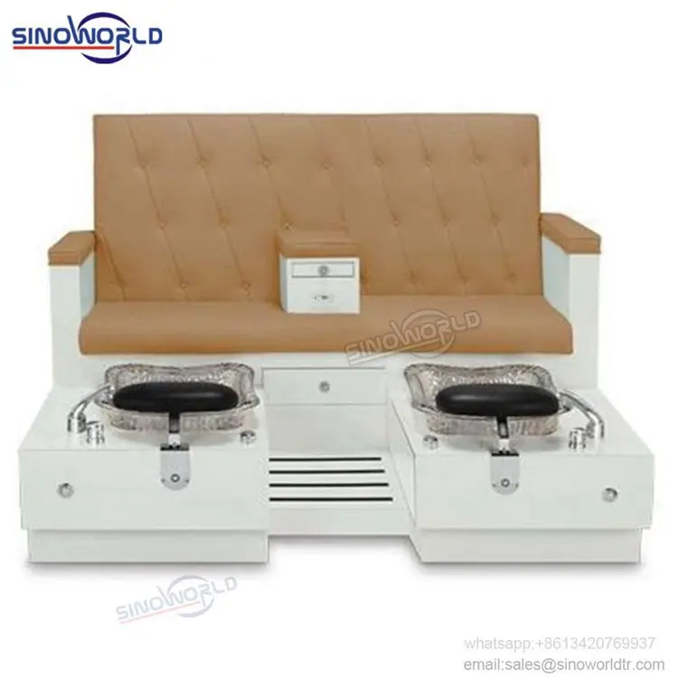 
Wholesale Modern Salon Chair Spa Massage Pedicure Chair/ Double Bench/ Station/ Equipment 