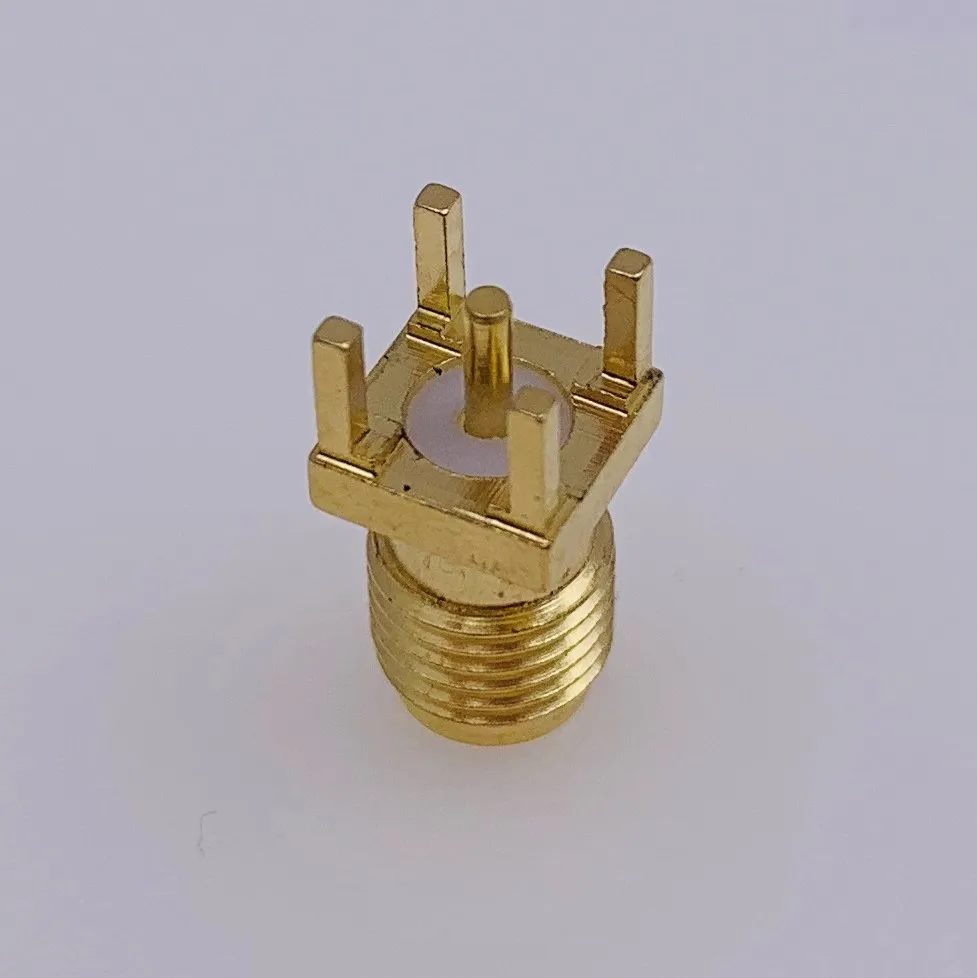 Factory direct RF coaxial connector SMA-KE RF coaxial SMA for PCB installation