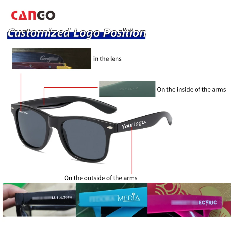 Wholesale Pricing Black Trending Sunglasses Unisex Logo Custom Sunglasses Driving Uv Protection Sunshade Driving Glasses