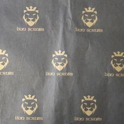 Custom Printed Logo 17g 28g  Multicolor Gift Tissue Paper Clothing Flower Wrapping Paper For Packaging