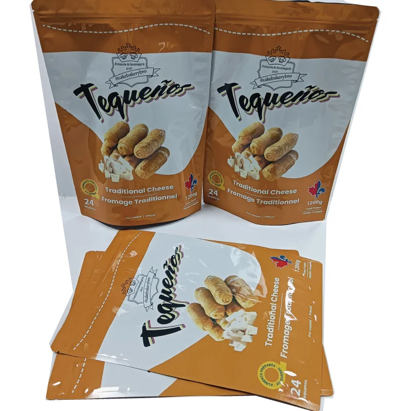 Packaging  Heat Seal Resealable Stand Up Pouch Food Printed  Pouches Aluminum Plastic Ziplock Custom Mylar Bags for cheese