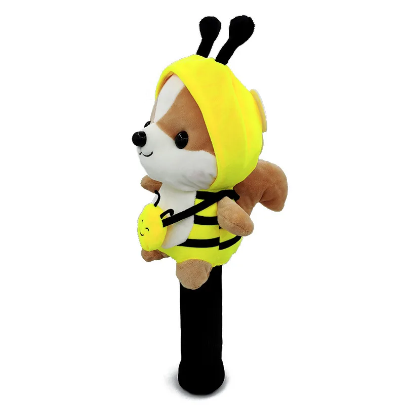 Custom Animal Golf Head Cover Of Plush Made Toys Headcover