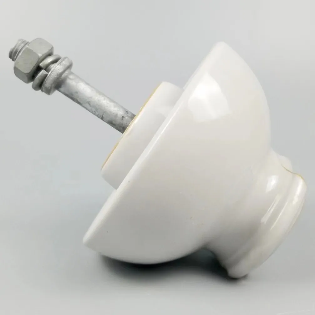11KV Pin Type Porcelain Insulator With Spindle/P-10 Porcelain Insulator /Pin Type Ceramic Insulator