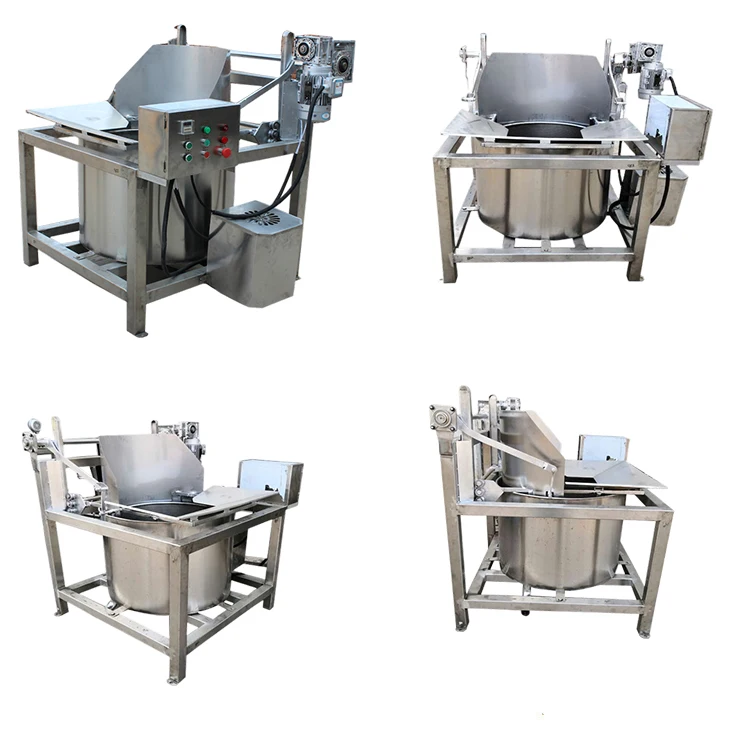 Automatic Fried food french fries chips peanut beans de-oil /de-water machine for food factory
