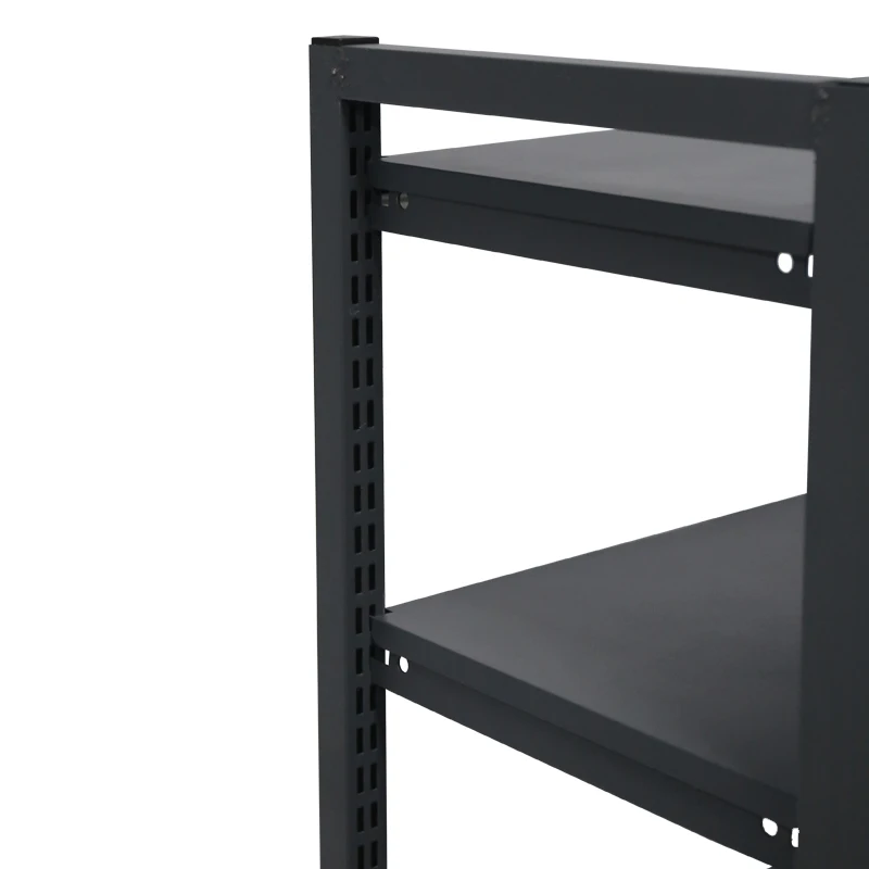 Supermarket Shelves Display Rack Casewood grain color customization single-sided wall frame bracket two-end support