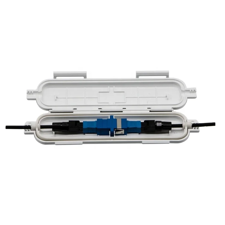 Outdoor Waterproof Mini Fiber Optical Drop Cable Joint Kits for FTTH mini splicing protective box