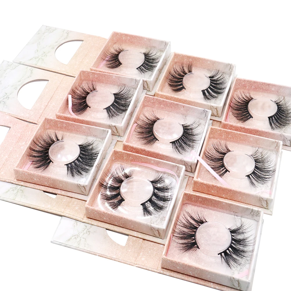 
factory direct supply wholesale custom package luxury personalised 3d False Mink Lashes 
