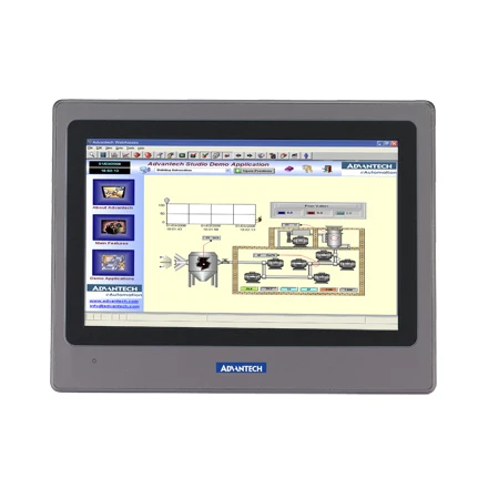 7 Inch Pouces PLC HMI Linux Touch Screen Modbus Computer WVGA Operator