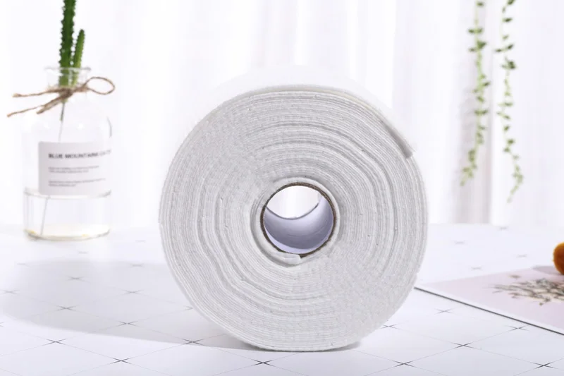 Одноразовые полотенца для рук, 100% хлопчатобумажная салфетка, одноразовая салфетка для салона красоты