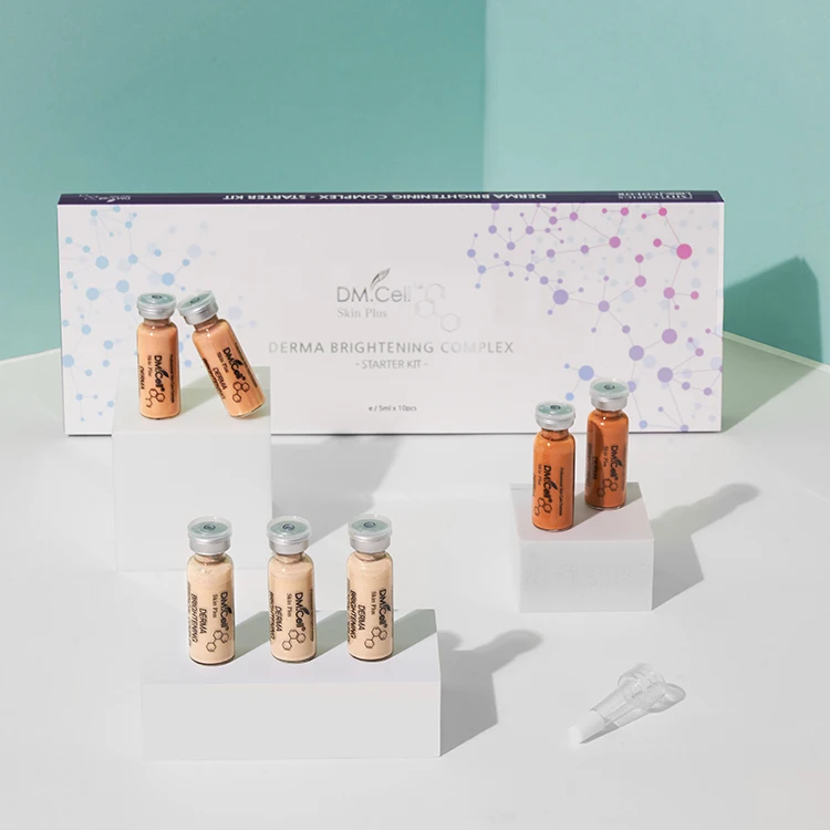 DM.Cell Derma Brightening Complex Starter Kit (5ml x 10pcs / 1Box) Ginseng Stemcell extract Whitening cosmetics