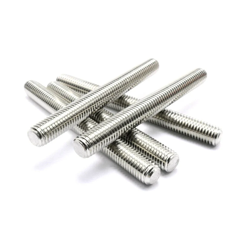 China Fasteners 304 316 2205 Stainless Steel Din975 976 Fully Threaded Rod Stud Bolts Thread Rod
