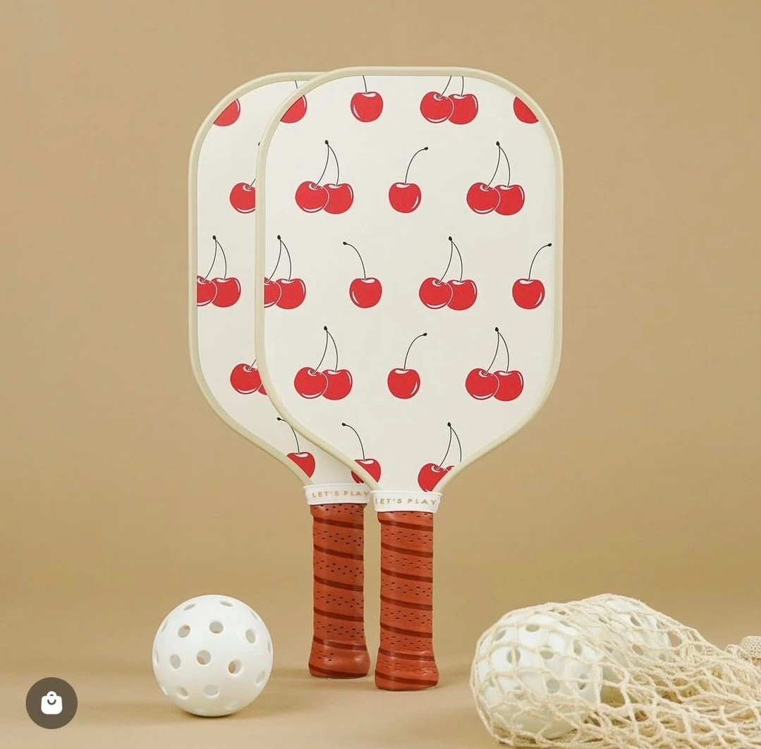 Carbon Fiber Plastic Handle Pickleball with Custom Logo and Packing