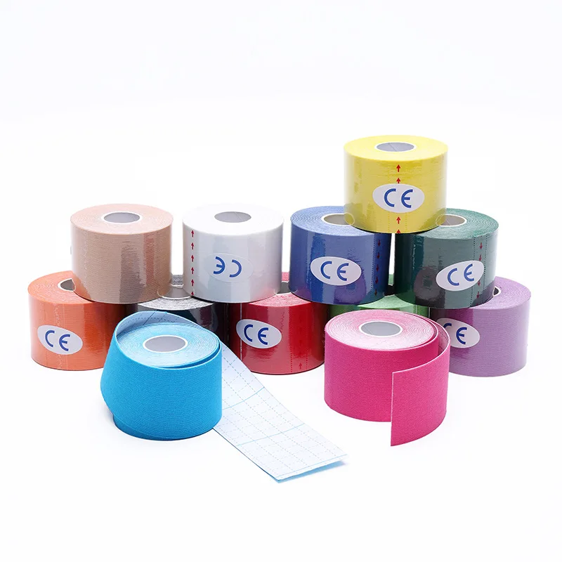 Best Selling Durable Using KT Tape Kinesiology Elastic Bandages For Pulled