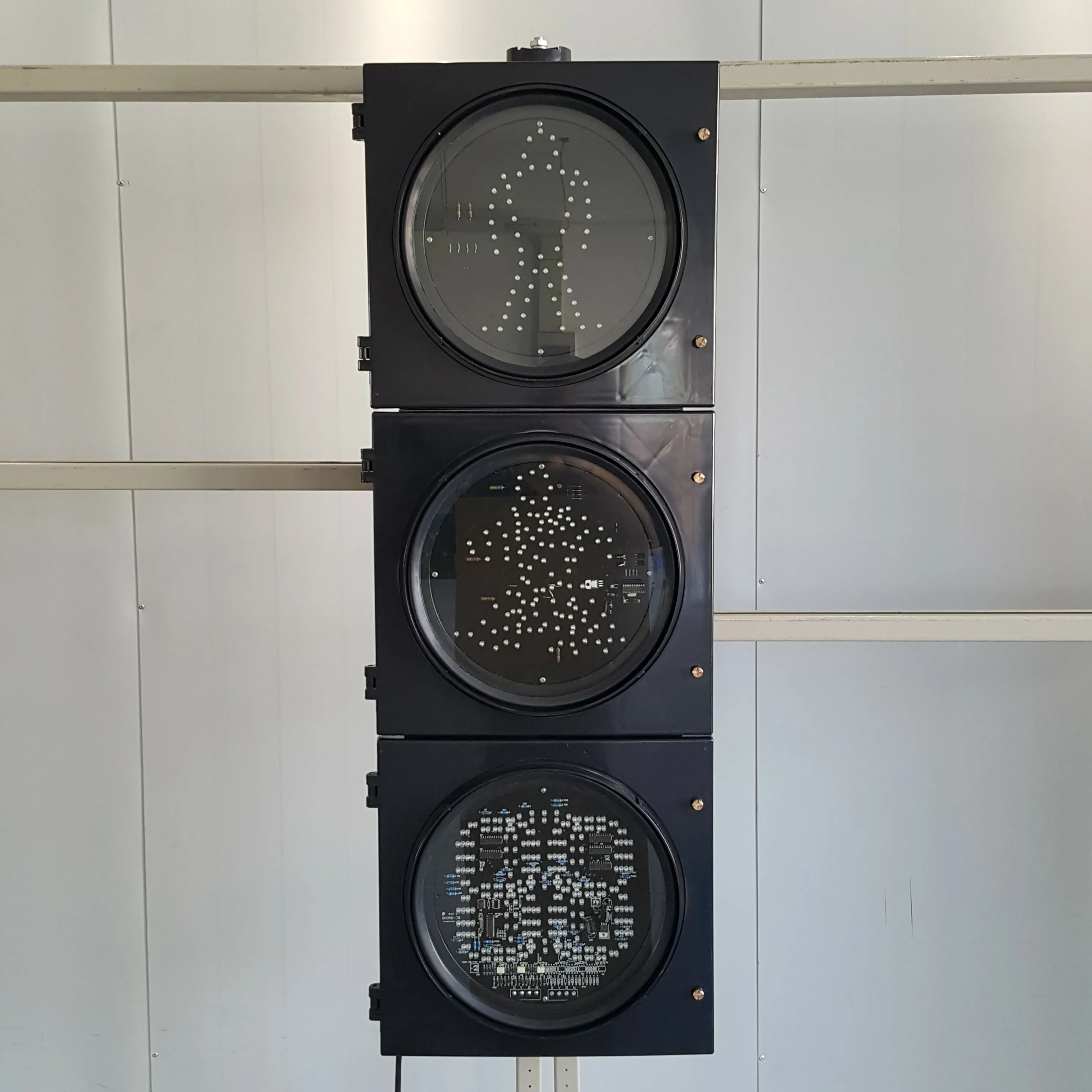 
300MM 3-Aspect RG Pedestrian And RG Countdown Timer Road Traffic Light Manufacturer 