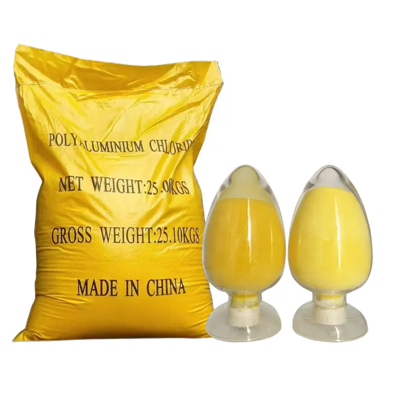 Chinese Manufacturer Best Price Water Treatment Coagulant Poly aluminium Chloride PAC 30% 28% Yellow Powder Industrial Grade