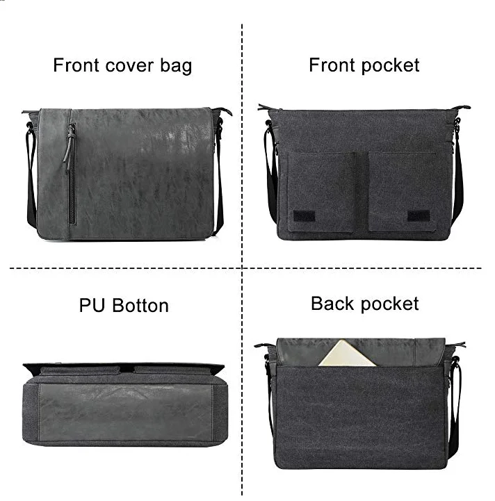 Custom shoulder tote messenger business backpack nylon charging port logo briefcase  felt waterproof trolley laptop bags for men