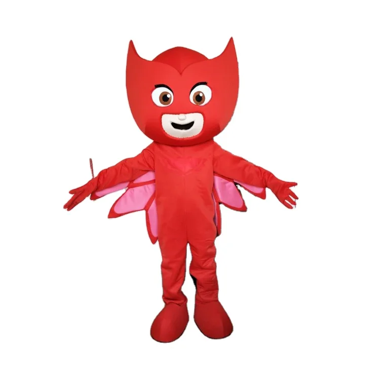 2021 Одежда для людей, маскарадный костюм амайи с мультяшными животными, красная сова