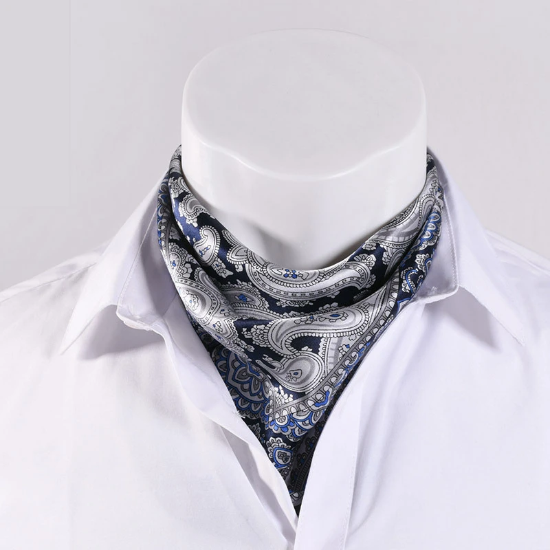 Оптовая продажа, мужской шелковый шарф из чистого атласа тутового шелкопряда для костюма