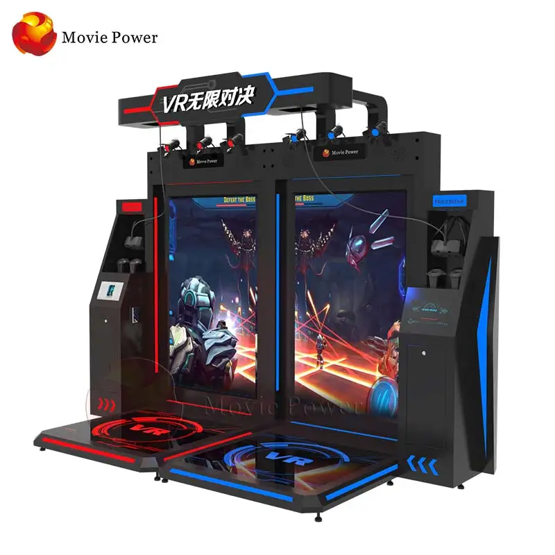 Новые идеи для малого бизнеса, игровое оборудование виртуальной реальности VR Shoot CS для 2 игроков