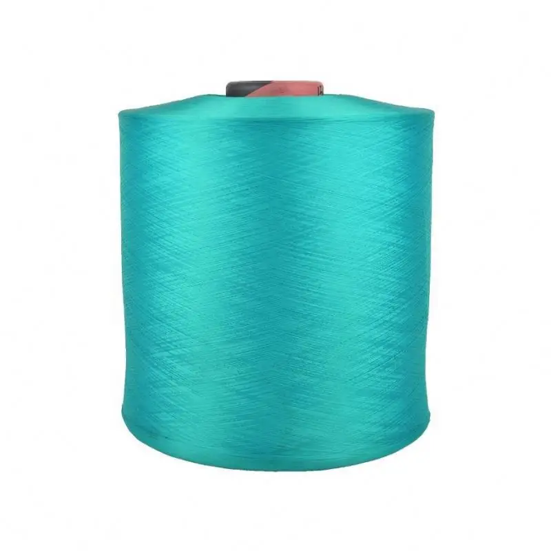
75d/36f nim dope yarn latest hot sale polyester yarn dty 150/48 customized factory logo 