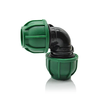 High Quality Drip irrigation fittings water hdpe pipe  Green Color pp compression PN10 Reducer Pipe Fittings
