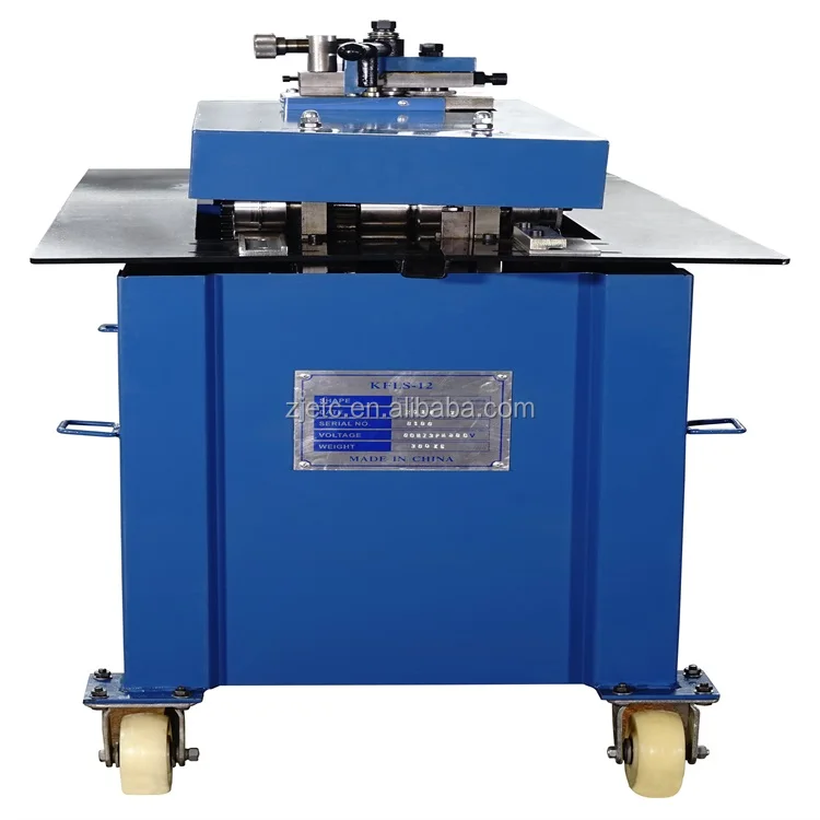 KFWY-15-1300 ribbing duct equipment, HVAC metal sheet grooving machine