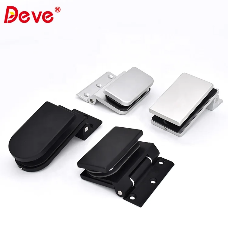 Office Glass Door Hardware Hinge Wall To Glass Hinge Aluminum Clamp