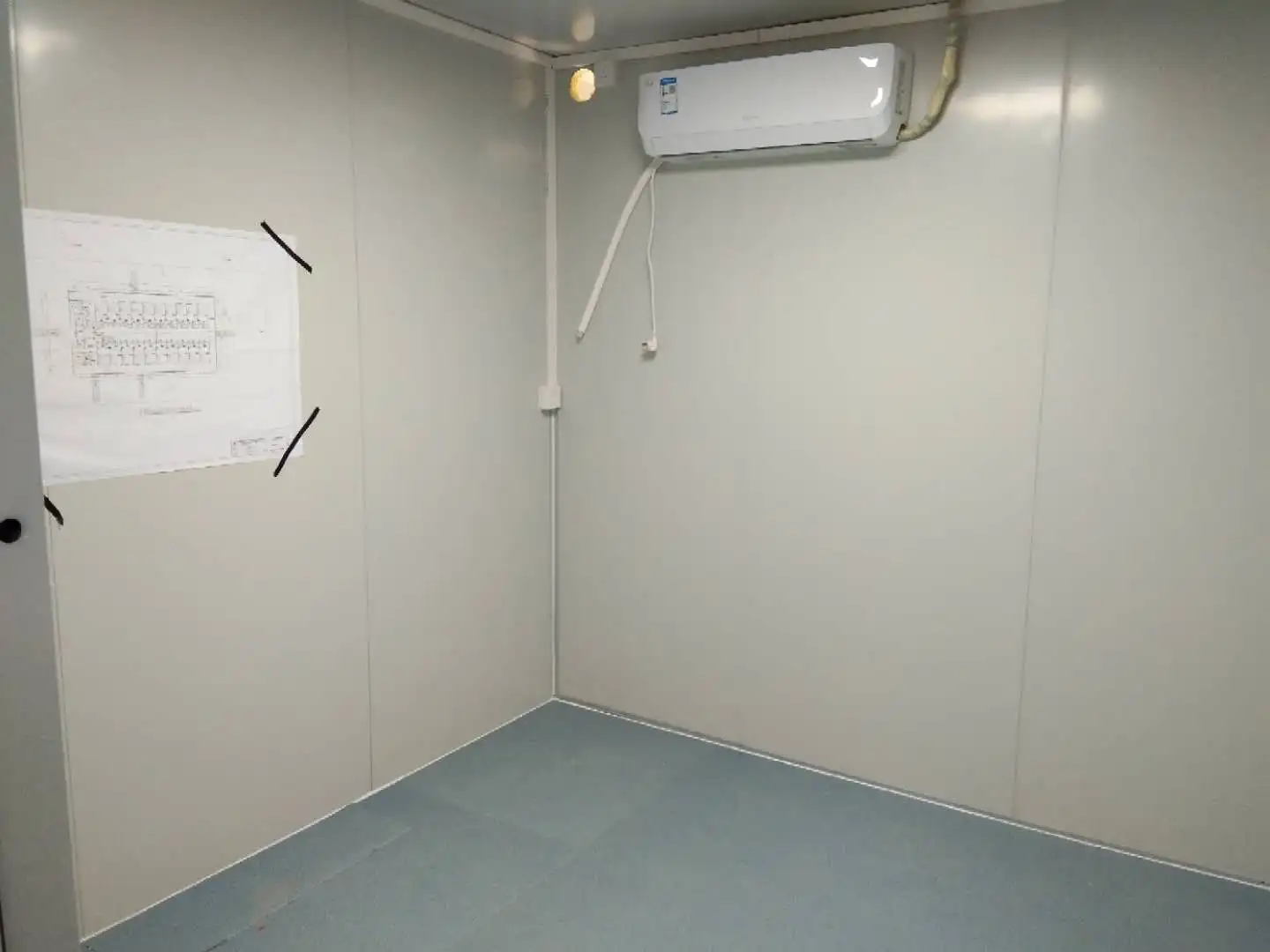 
Prefab hospital room for flu fast assemble container Loose packed container flat packed for ship simple sick room 