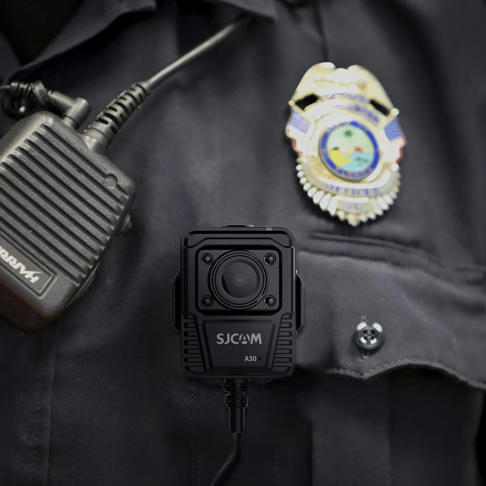 SJCAM Wearable Separate Giant Screen Security Guard  Body Camera A30 Police Recorder 5800mAh Wifi Connection with Mobile