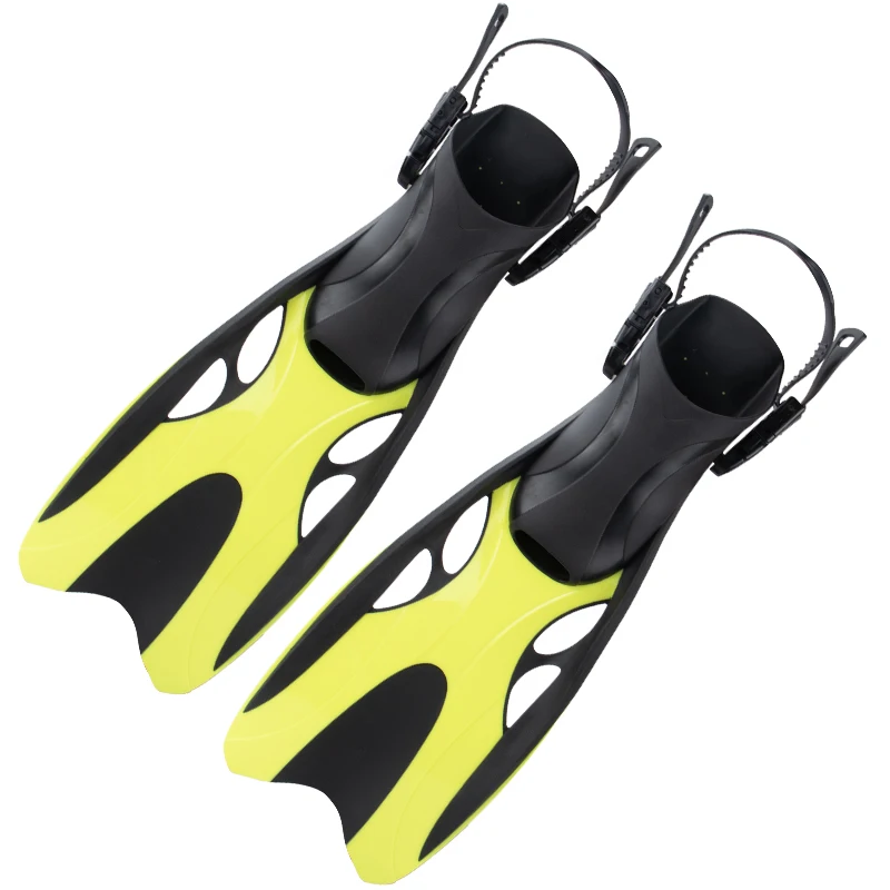 Professional Manufacture Short Rubber Fins Swimming Kids Training Diving Swimming Fins