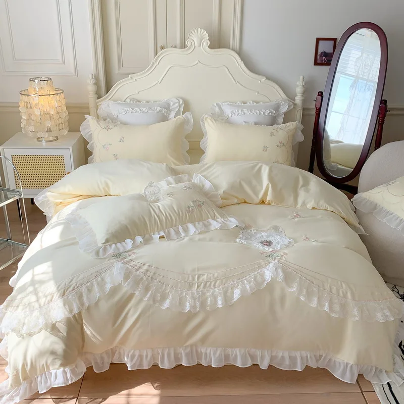 Комплект постельного белья из бамбукового шелка