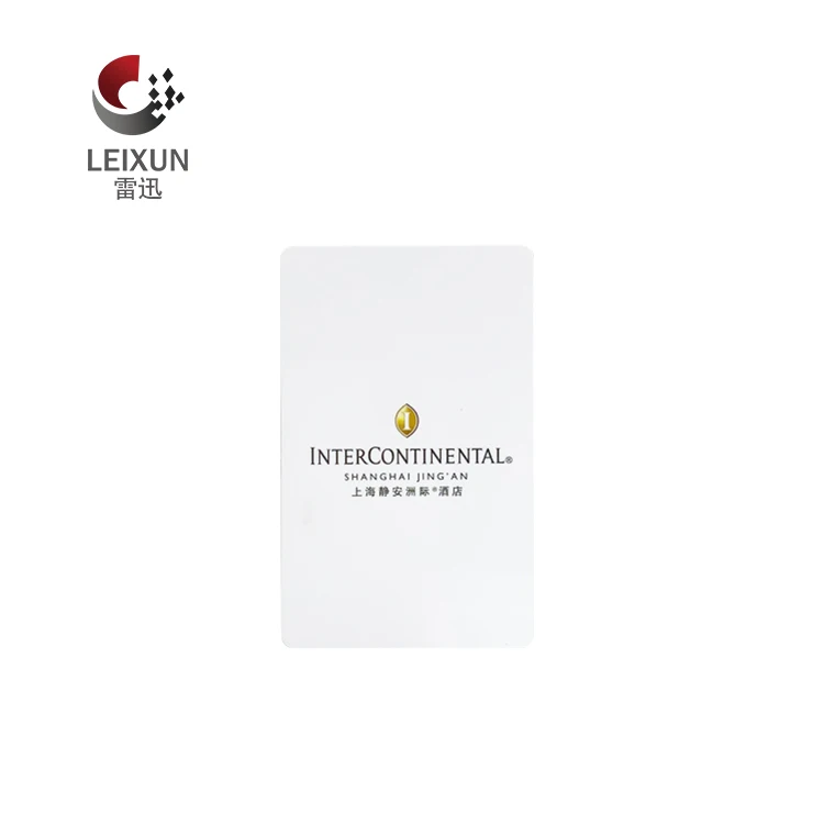 Leixun Classic 1k Digital Lock PVC Rfid NFC Hotel Lock Key Card