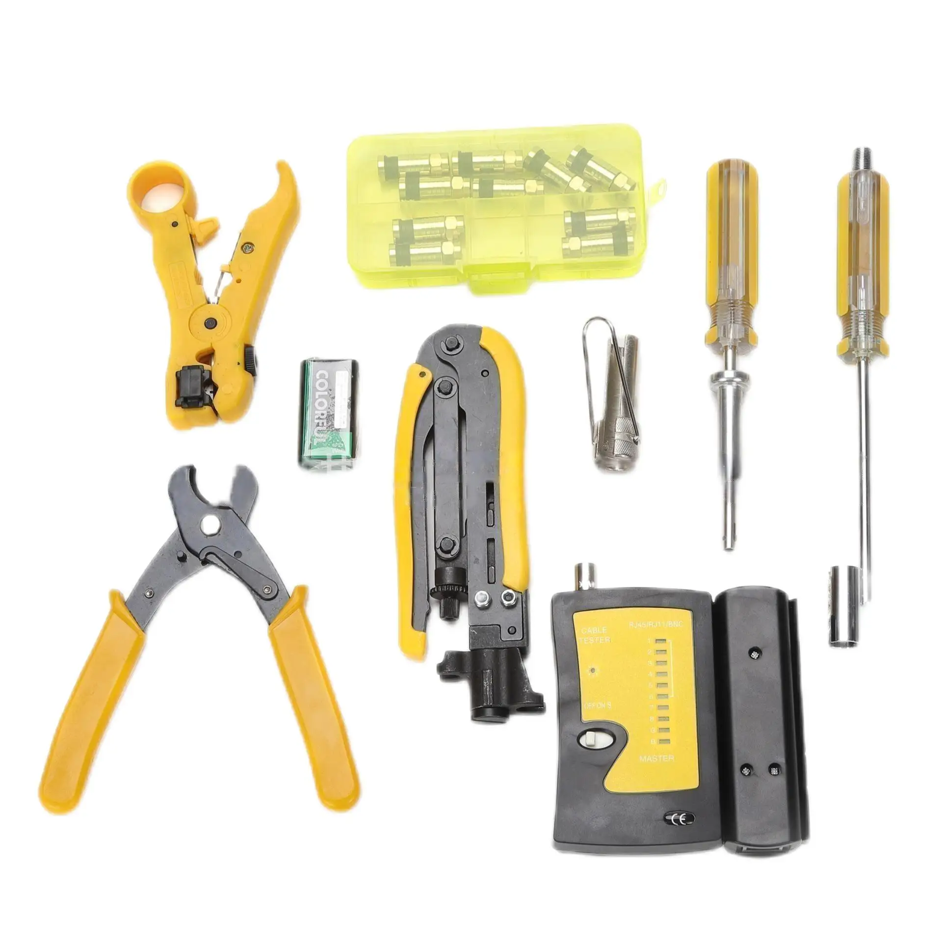 Hot Sale 11 In 1 Computer Maintenance Cable Tester Network Repair Tool Set Network Tool Kit