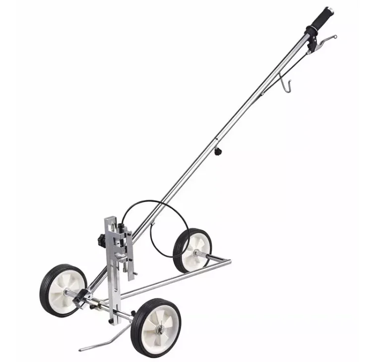 Hand spraying road line marking machine