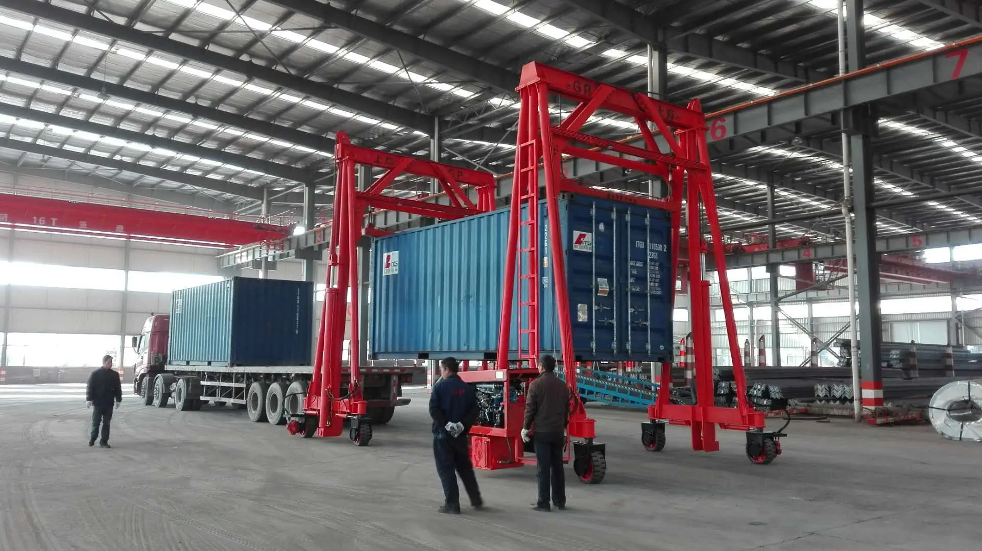 mobile container crane container gantry crane