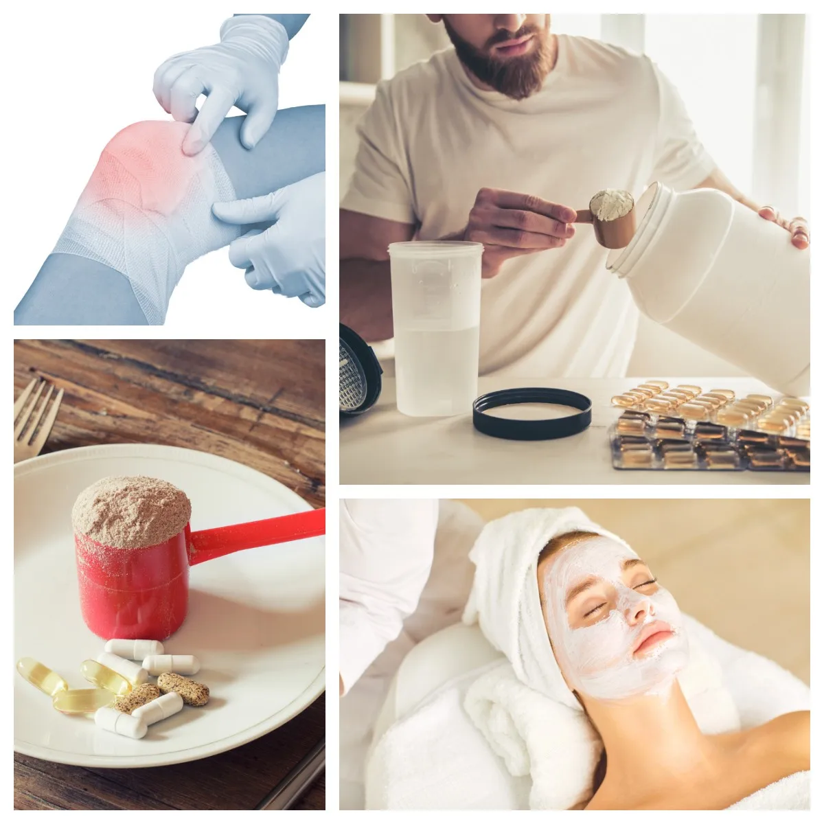 Hydrolyzed Bovine Collagen Peptide Collagen Powder Collagen Granules