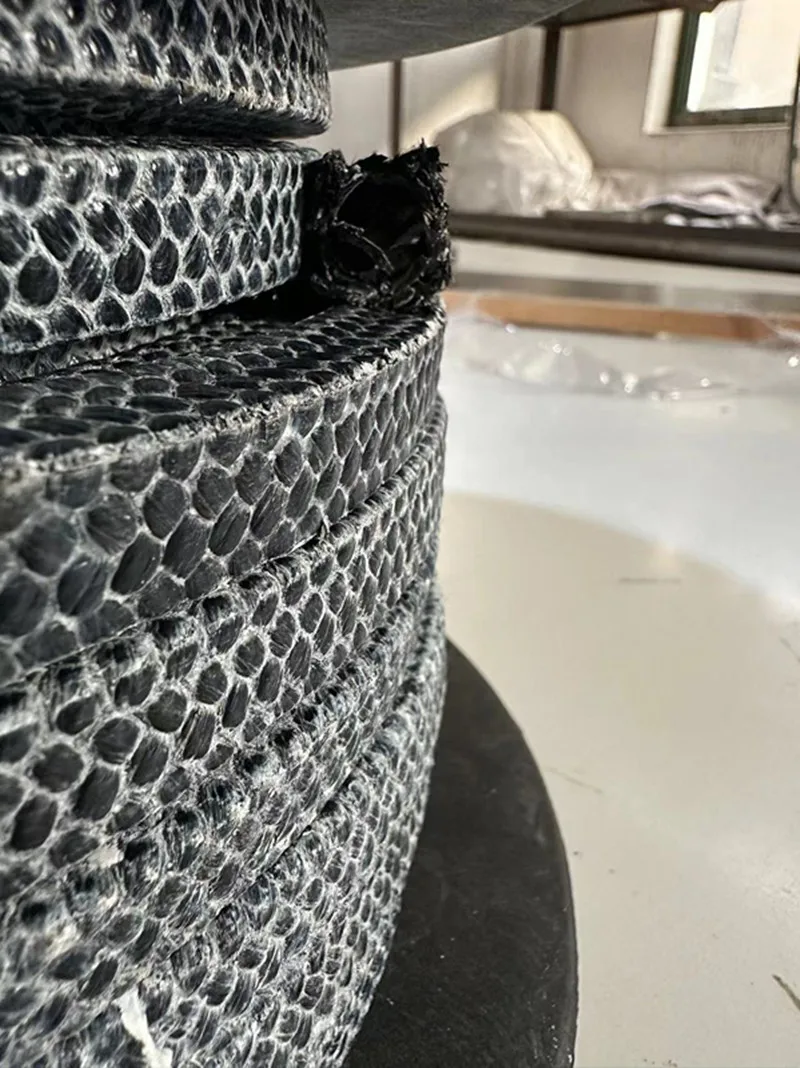 Factory direct sales ptfe impregnated carbon yarn packing