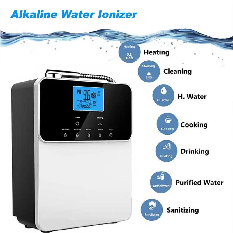 Household 5 Plates electrodes alkaline water machine ionized kangen water machine AL-808B