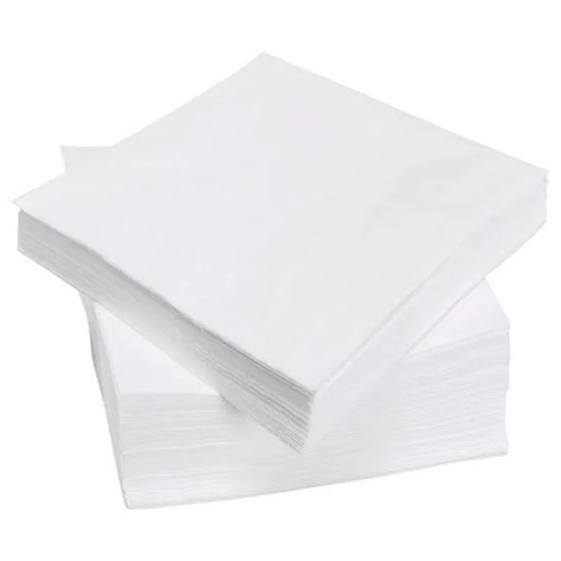Custom Logo Disposable Cocktail Restaurant Bar Floral Paper Napkins Airlaid Napkin Paper